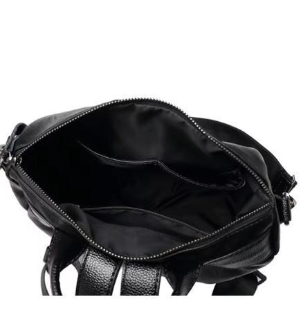 Mochila Vintage de Cuero Texturizado