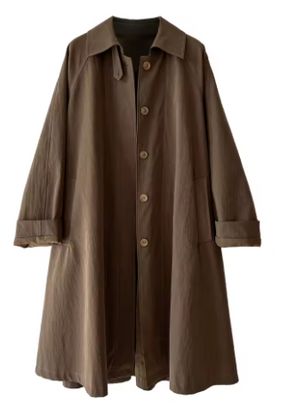 Campera Trench Casual Femenina con Cinturón