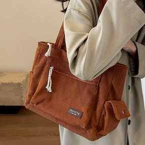 Bolso Tote de Terciopelo Suave